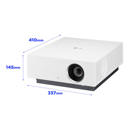 LG HU810PW Forte CineBeam Laser-Heimkino Beamer mit 2700 Lumen und 4K - Demo