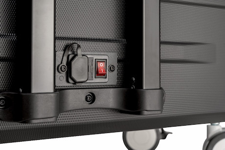 PARAPROJECT Case TC20 TwinCharge Tabletwagen, inkl. USB-C auf Lightning® Kabel, schwarz