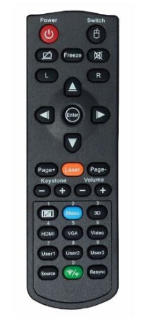 Optoma EH400+ Installationsbeamer mit 4000 ANSI-Lumen und Full-HD