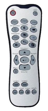 Optoma HD143X 3D Heimkino Beamer mit 3000 ANSI-Lumen und Full-HD