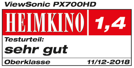 ViewSonic PX700HD Heimkino Beamer mit 3400 ANSI-Lumen und Full-HD