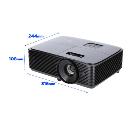 Optoma HD28e Heimkinobeamer mit 3800 Lumen und Full HD Auflösung