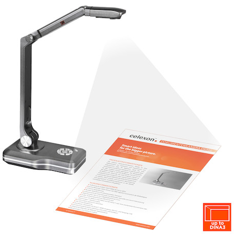 celexon Dokumenten-Kamera DK500 mit Tragetasche M - Demoware