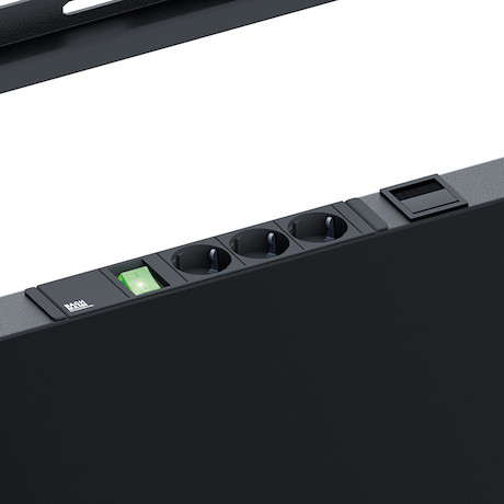 Hagor Pro-Tower L mobiles Standsystem für ein 75-98" Display