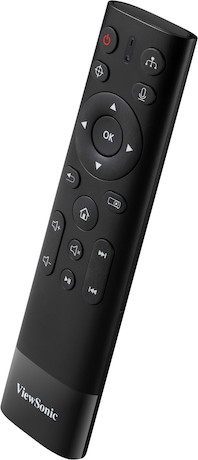 ViewSonic M1E Max Beamer mit 1080p Full HD, Google TV und 360°-Projektion für mobiles Entertainment
