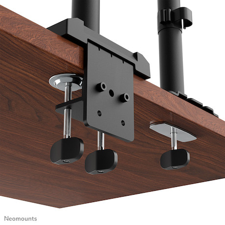 Neomounts DS60-600BL2-2 Quadruple-Monitorarm für vier Monitore bis zu 32 Zoll
