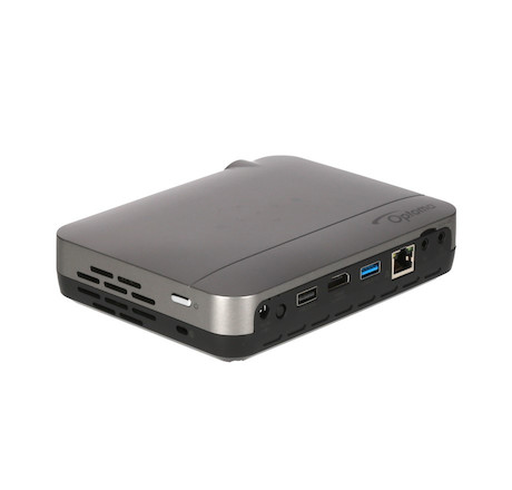 Optoma ML330, grau Mini Beamer mit 500 ANSI-Lumen und WXGA Auflösung