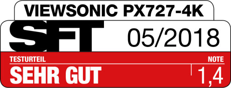 ViewSonic PX727-4K 4K Beamer mit 2200 ANSI-Lumen und 3840x2160