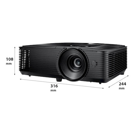 Optoma HD143X 3D Heimkino Beamer mit 3000 ANSI-Lumen und Full-HD