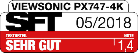 ViewSonic PX747-4K 4K Beamer mit 3500 ANSI-Lumen und 3840x2160