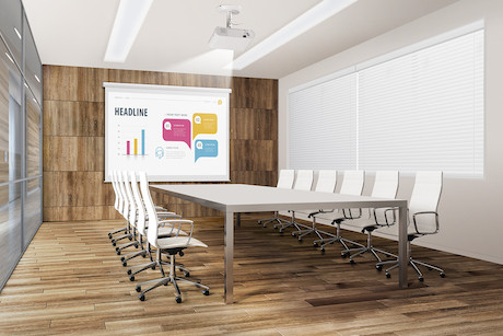 Epson EB-U50 Businessbeamer mit 3700 Lumen und WUXGA Auflösung
