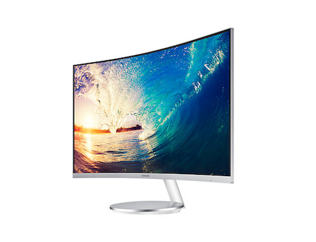 Samsung C27F591FDU 27" LCD Monitor mit Full-HD und 4ms Reaktionszeit