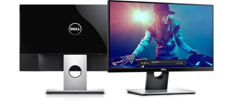 Dell S2216H Schwarz 22" Monitor mit Full-HD und 6ms Reaktionszeit