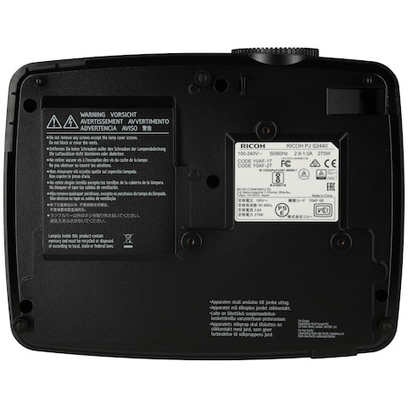 Ricoh PJ S2440 Beamer mit 3000 ANSI-Lumen und SVGA Auflösung