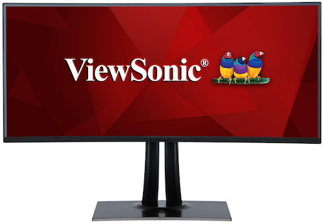 ViewSonic VP3881 38" Curved-Grafik-Monitor mit 5ms Reaktionszeit und WQHD