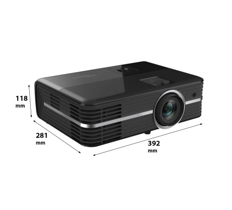 Optoma UHD51 4K Beamer mit 2400 ANSI-Lumen und 3840x2160 Auflösung