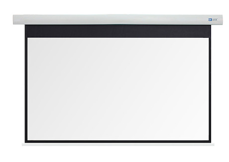 DELUXX Cinema Motorleinwand 265 x 149cm, 120" - 4K Fibre MWHT