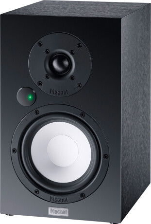 Magnat Multi Monitor 220 Vollaktives Bluetooth-Stereolautsprecher-Set mit Phonoeingang, schwarz