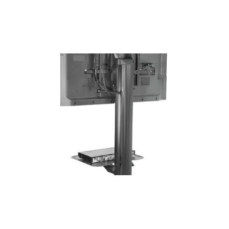 Peerless-AV SR560M Smartmount – Flachbildschirmwagen mit Metallregal für 32" bis 72" Displays