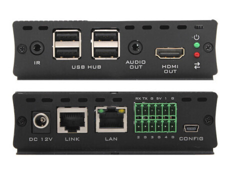 Kindermann EX-HDU-R HDMI/USB 2.0 Receiver optimal für interaktive Displays