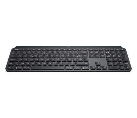 Logitech MX Keys Tastatur, kabellos, schwarz - ideal für Kreative und Programmierer