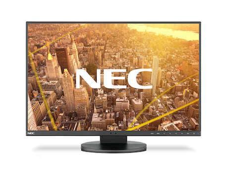 NEC MultiSync EA241WU, schwarz 24'' Businessmonitor mit 5ms und WUXGA