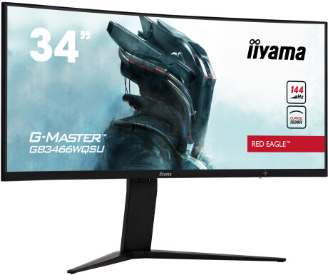 iiyama G-Master GB3466WQSU-B1 Curved-Gaming Monitor mit UWQHD