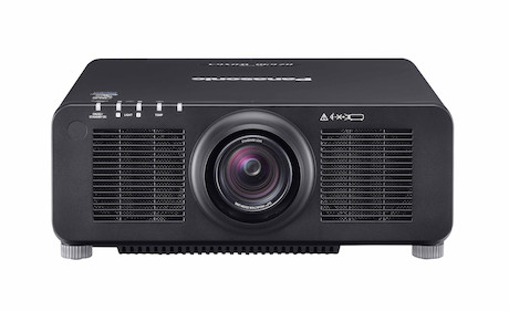 Panasonic PT-RZ690BE mit Objektiv, schwarz Installationsbeamer mit 6.200 Lumen