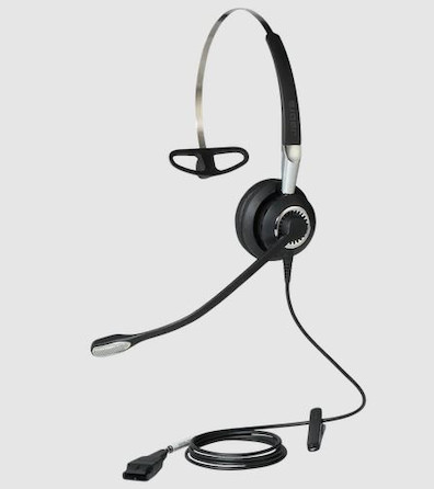 Jabra Biz 2400 II QD Mono NC 3in1 Wideband Schnurgebundenes Mono Headset