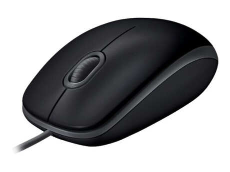 Logitech B110 Silent Maus, kabelgebunden, schwarz