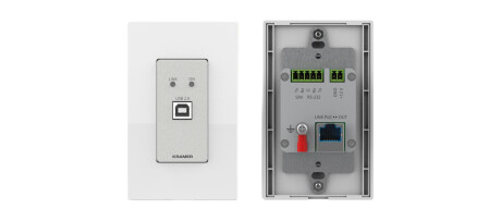 Kramer WP-2UT/R-KIT/US-D(W) USB 2.0 PoC Wall-Plate Extender Kit