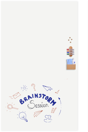 Legamaster WALL-UP Whiteboard 200 x 119,5 cm