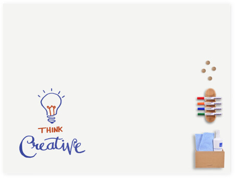 Legamaster BOARD-UP Whiteboard 75 x 100 cm
