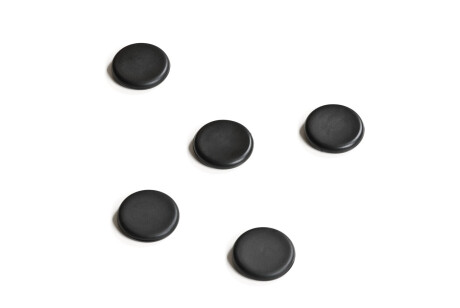 Legamaster Glasboardmagnet 5 Stück schwarz