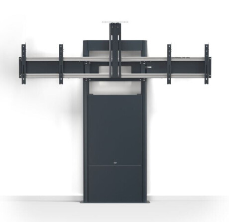 SMS New Presence Wall/Floor VC - fixe Boden-Wandhalterung mit Kamerahalterung - max 2x75” | max.VESA