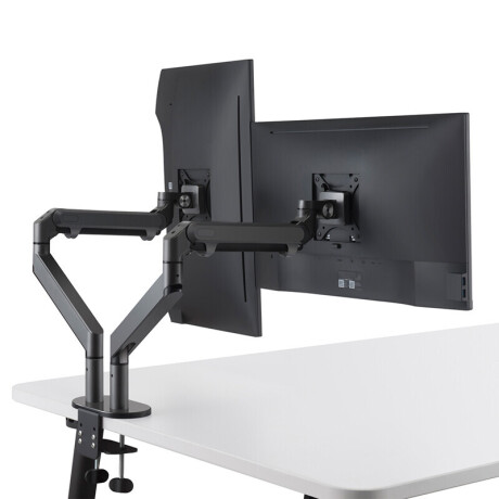 Hagor Tisch Gasliftarm Dual 2x 15-17" | max. VESA 100x100 | Traglast einstellbar 2x 1,5-9kg