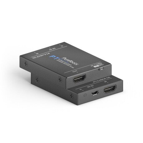 Purelink PT-C-HDCP-DS 4K 18Gbps Aktiver HDMI Signalverstärker, HDCP Konverter mit Scaler