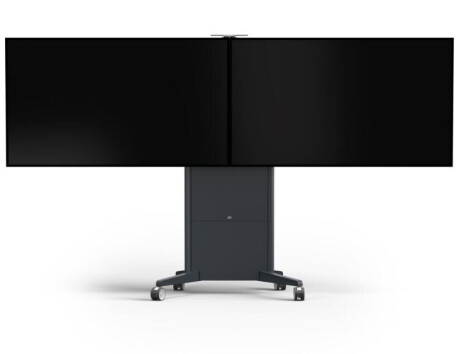 SMS Presence Mobile Motor - motorisch höhenverstellbarer Standfuß - 2x 75" | max. VESA 1000x600 | Tr