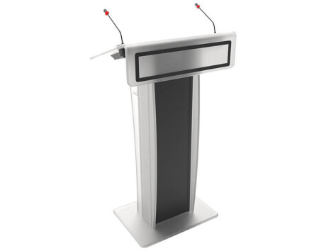 AXEOS NEONYX TOUCH - robustes Rednerpult mit 19,5 Zoll Touchscreen