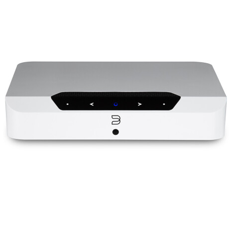 Bluesound POWERNODE EDGE HD kompakter kabelloser Streaming Stereoverstärker für Multiroom, Weiss