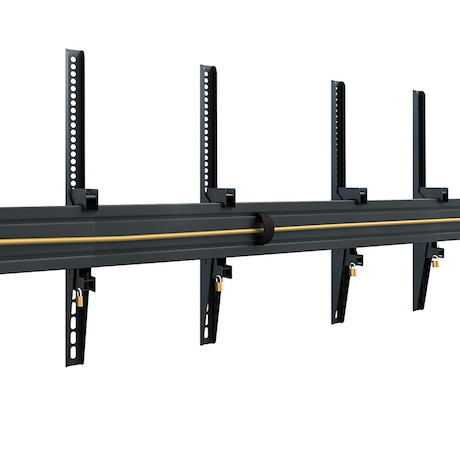 Hagor comPROnents® Menuboard Wandhalterung für 5 Displays 46-65" Portrait|max.VESA 400x600