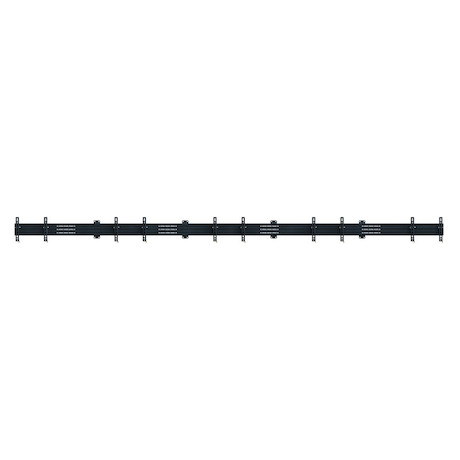 Hagor comPROnents® Menuboard Wandhalterung für 5 Displays 32-43" Landscape| max. VESA 200x200