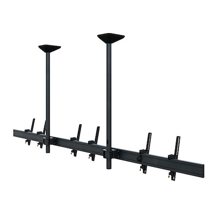Hagor comPROnents® Menuboard Deckenhalterung für 3 Displays 46-65" Landscape| max. VESA 600x400