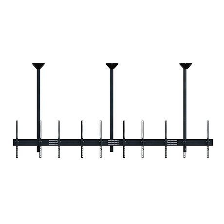 Hagor comPROnents® Menuboard Deckenhalterung für 5 Displays 46-65" Portrait| max. VESA 400x600