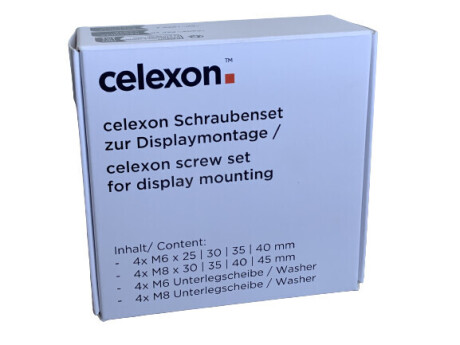 celexon Schraubenset für Displayhalterungen