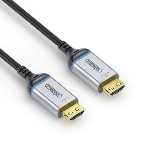 Purelink FX-I380-010 Zertifiziertes 8K Ultra High Speed HDMI AOC Glasfaser Kabel – 10,00m