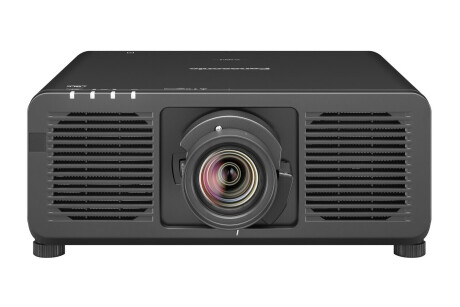 Panasonic PT-REQ80B Laser Beamer mit 4K Auflösung und 8.000 ANSI Lumen - Schwarz