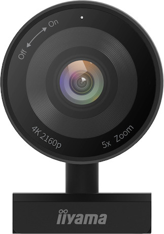 iiyama UC-CAM10PRO-1 4K Webcam - 8 MP, FoV 120°, 30fps, UHD