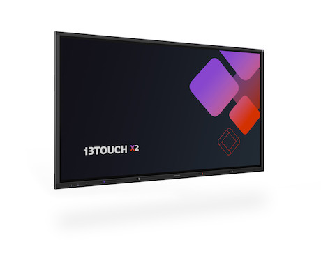 i3 Technologies i3TOUCH X2-75 interaktives Display inkl. Kabel und Wandhalterung