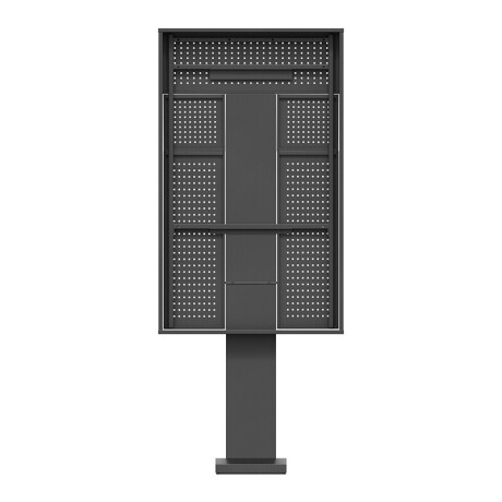 Hagor ScreenOut® OH 75 - Outdoorstele für Samsung OH 75-Serien - Portrait